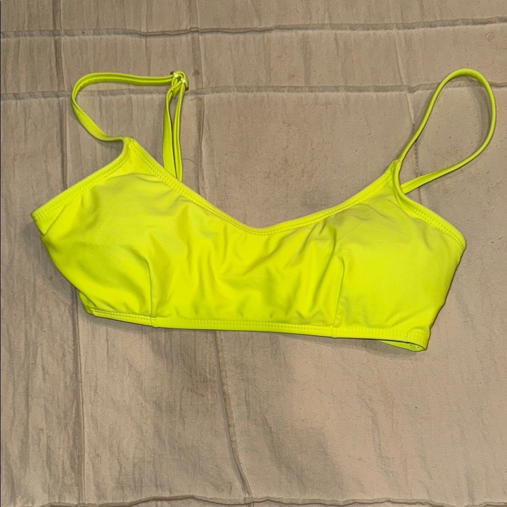NOBO Yellow Bikini Top Swimwear